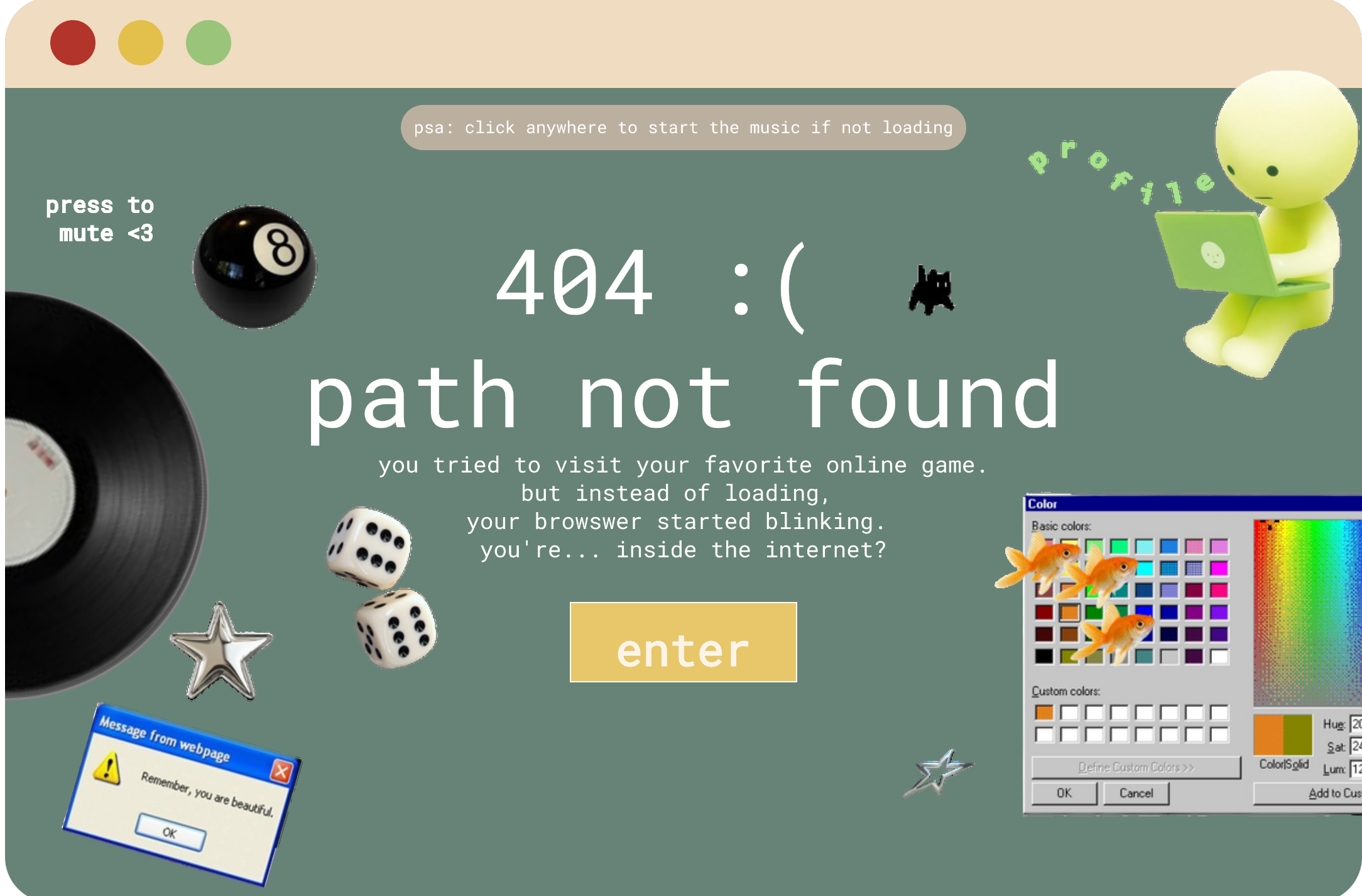 404 Path Not Found: A CYOA Game Image